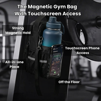SnapCarry Touch™ - Magnetic Gym Bag