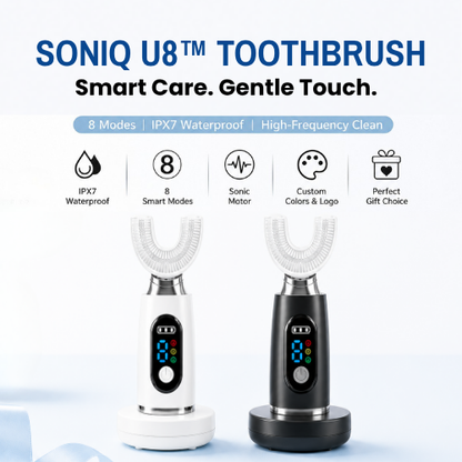 Soniq U8™ - U-Shaped Electric Toothbrush