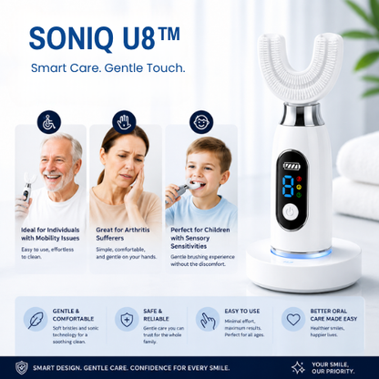 Soniq U8™ - U-Shaped Electric Toothbrush