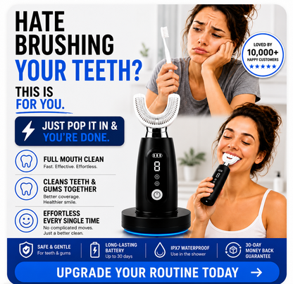 Soniq U8™ - U-Shaped Electric Toothbrush
